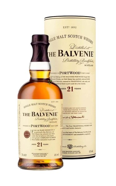 The Balvenie Whisky 21 Jahre PortWood Single Malt